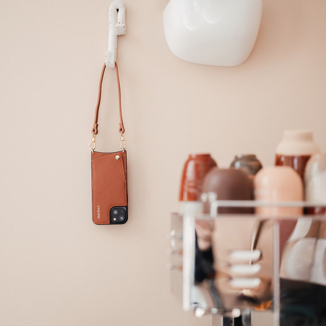 Handstrap Slimline Leer | Bruin Dutchies