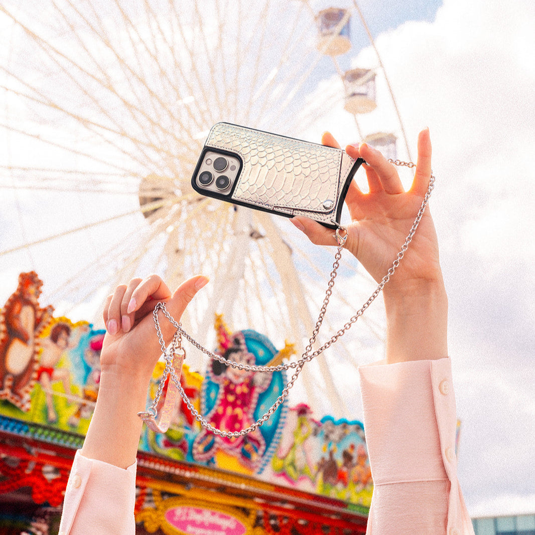 Phone Chain | Spanish | Illusion | Silver | Dutchies