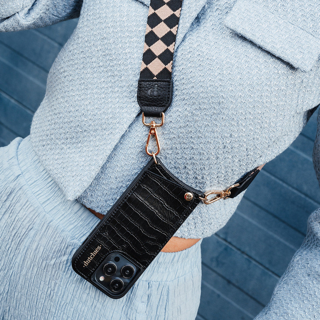 iPhone Case | Noir | Gold