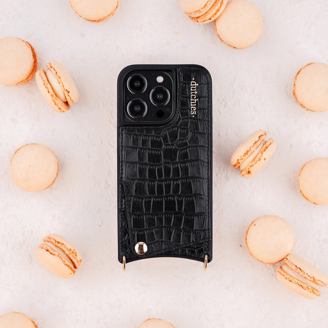 Indian Chain Set | iPhone | Noir | Gold