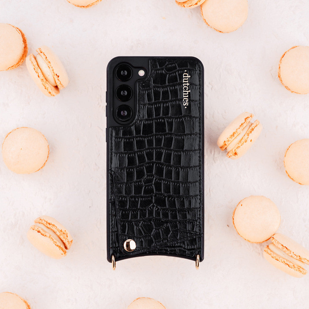 Samsung Case | Noir | Gold