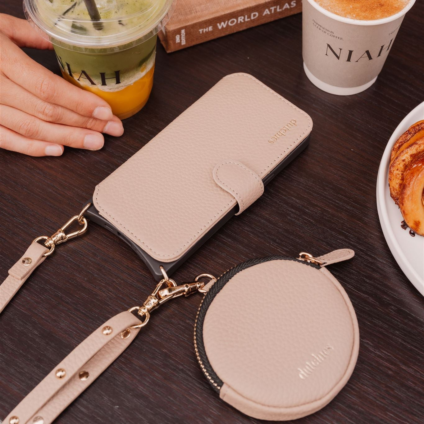 Slimline | Strap Studs | Beige