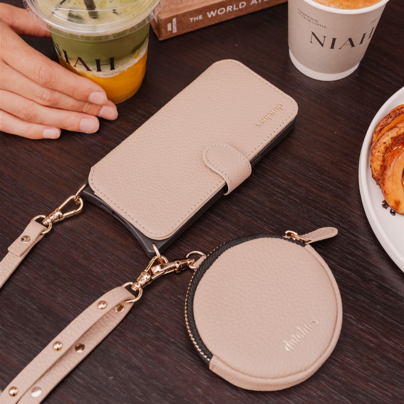Mini Telefoontasje Emma | Beige