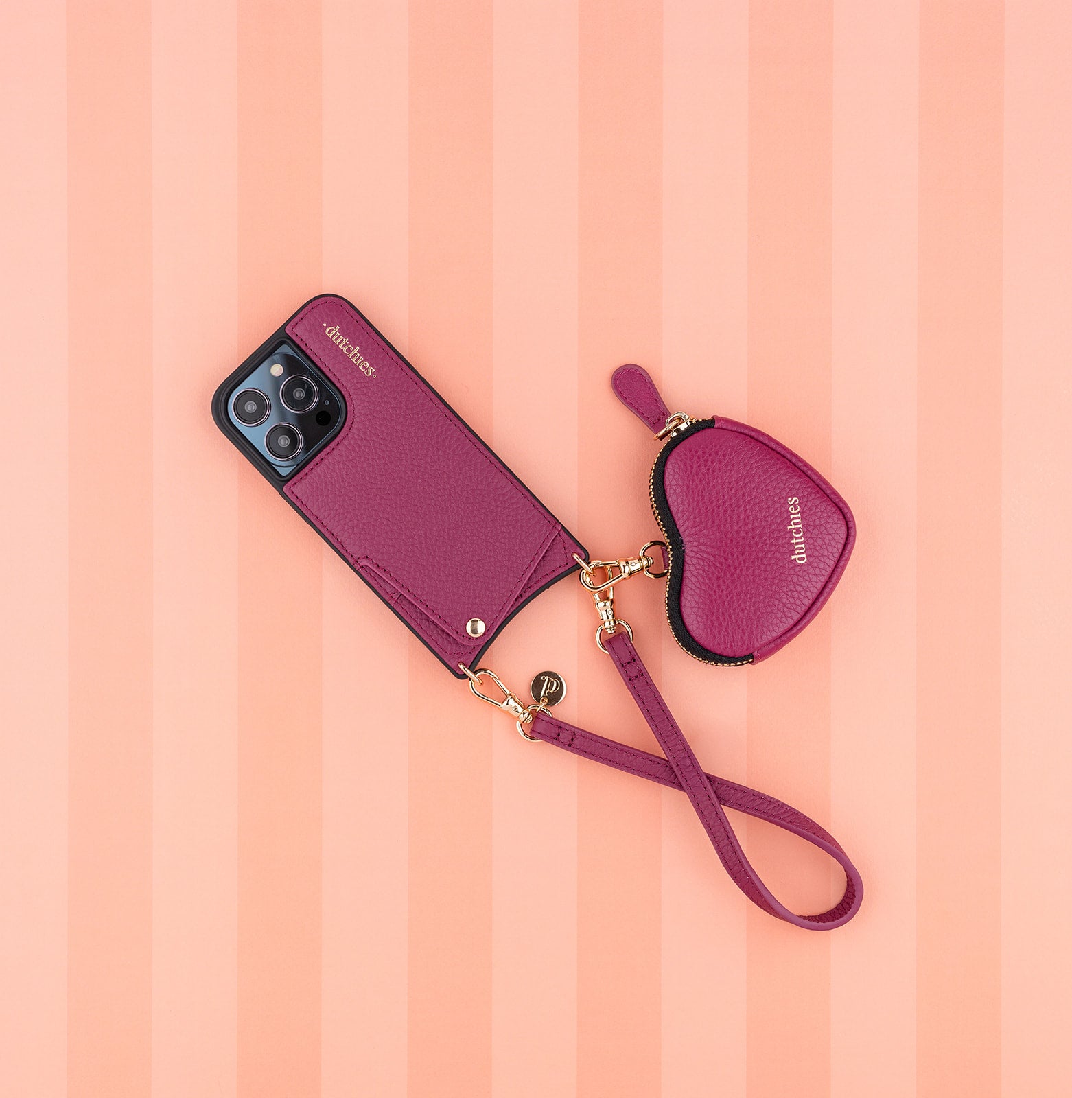 Charm Slimline Set | iPhone | Ruby