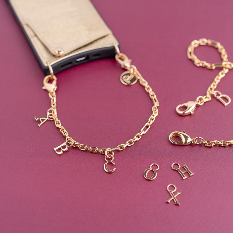 Dutch Bandolier | Telefoonkoord | Goud