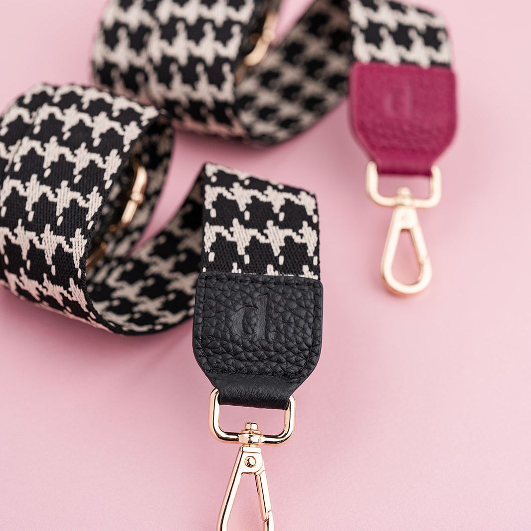 Pied de Poule | Phone Strap | Ruby | Dutchies