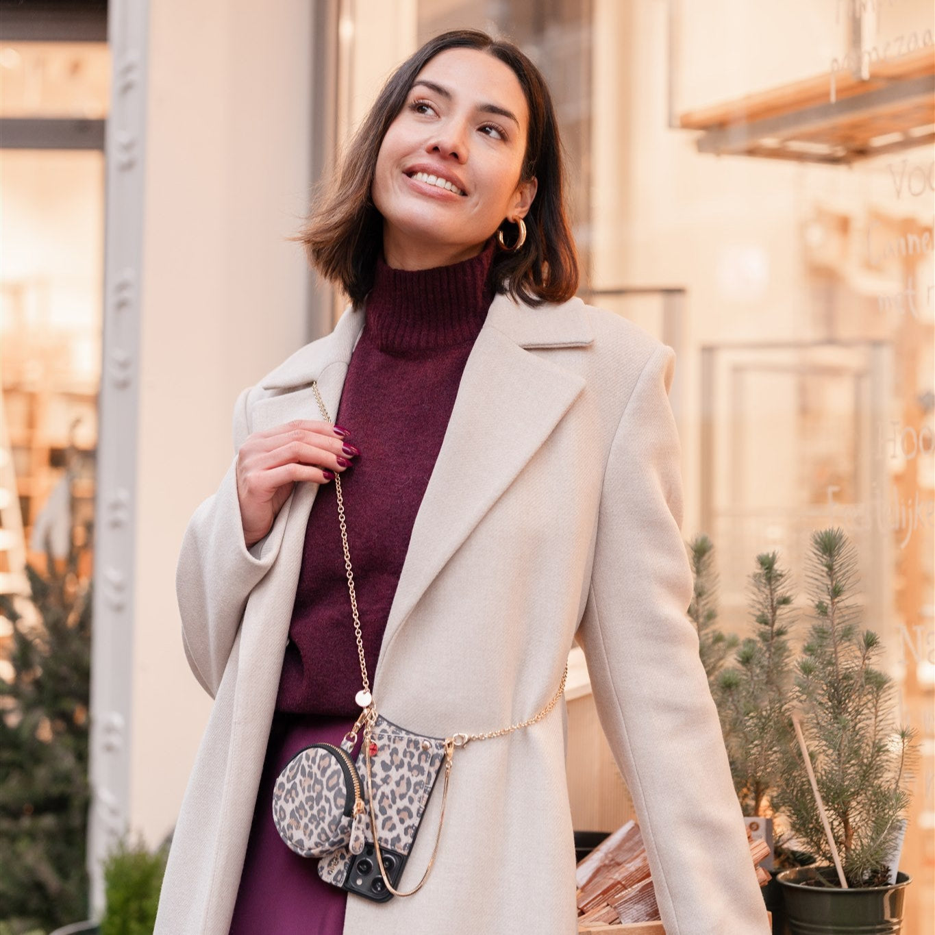 Mini-Handytasche | Emma | Leopard