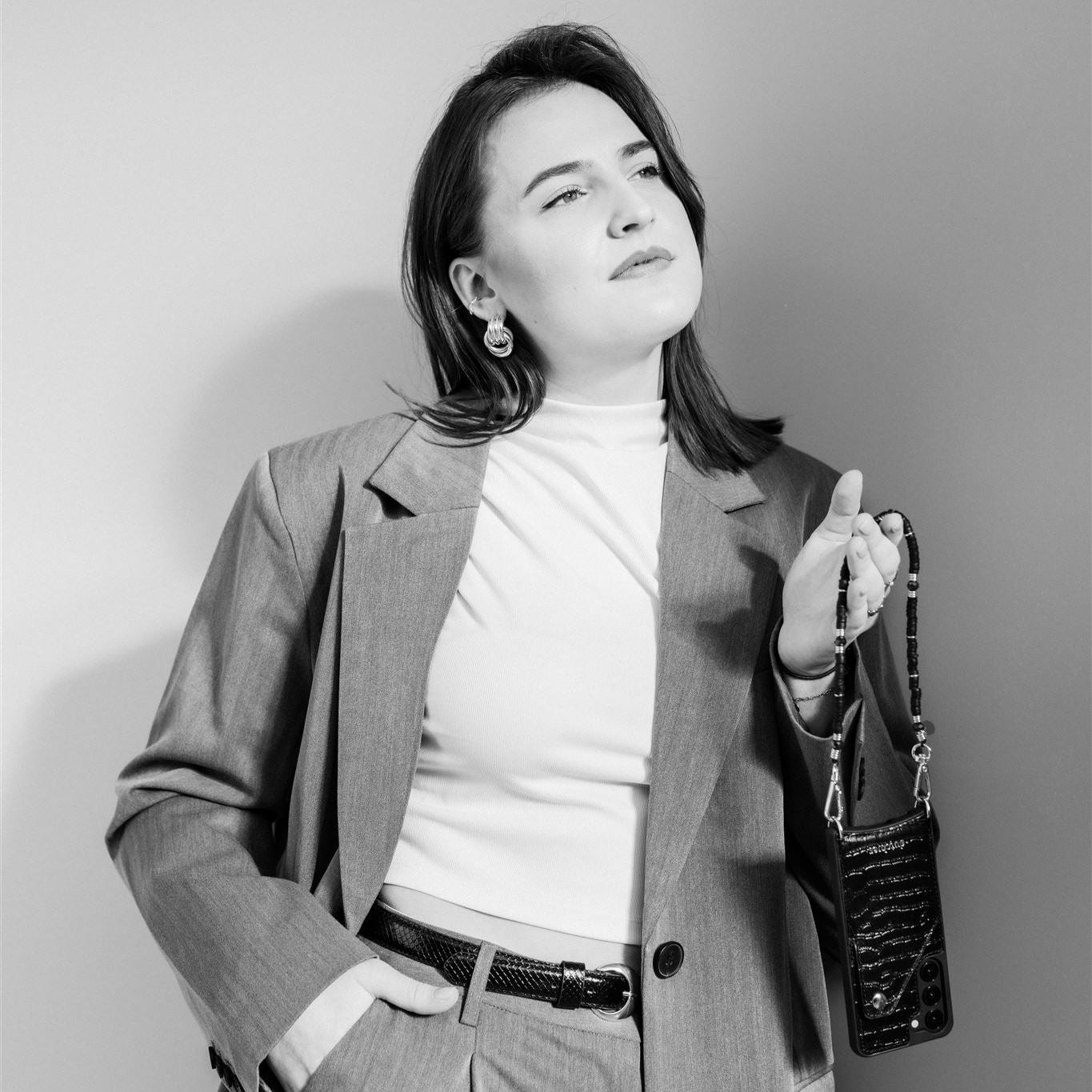 Samsung Case | Noir | Gold