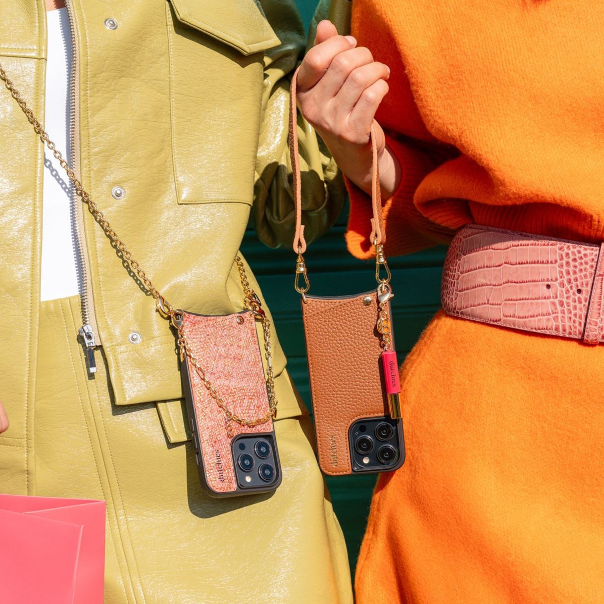 Phone Charm | Slimline | Brown