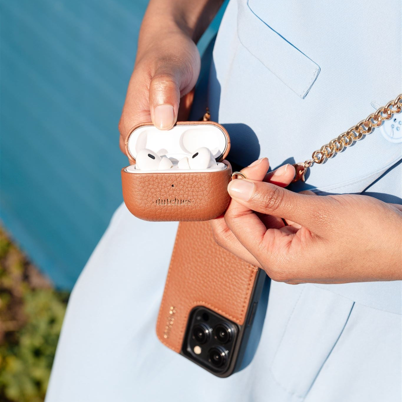 AirPod Hülle | Braun