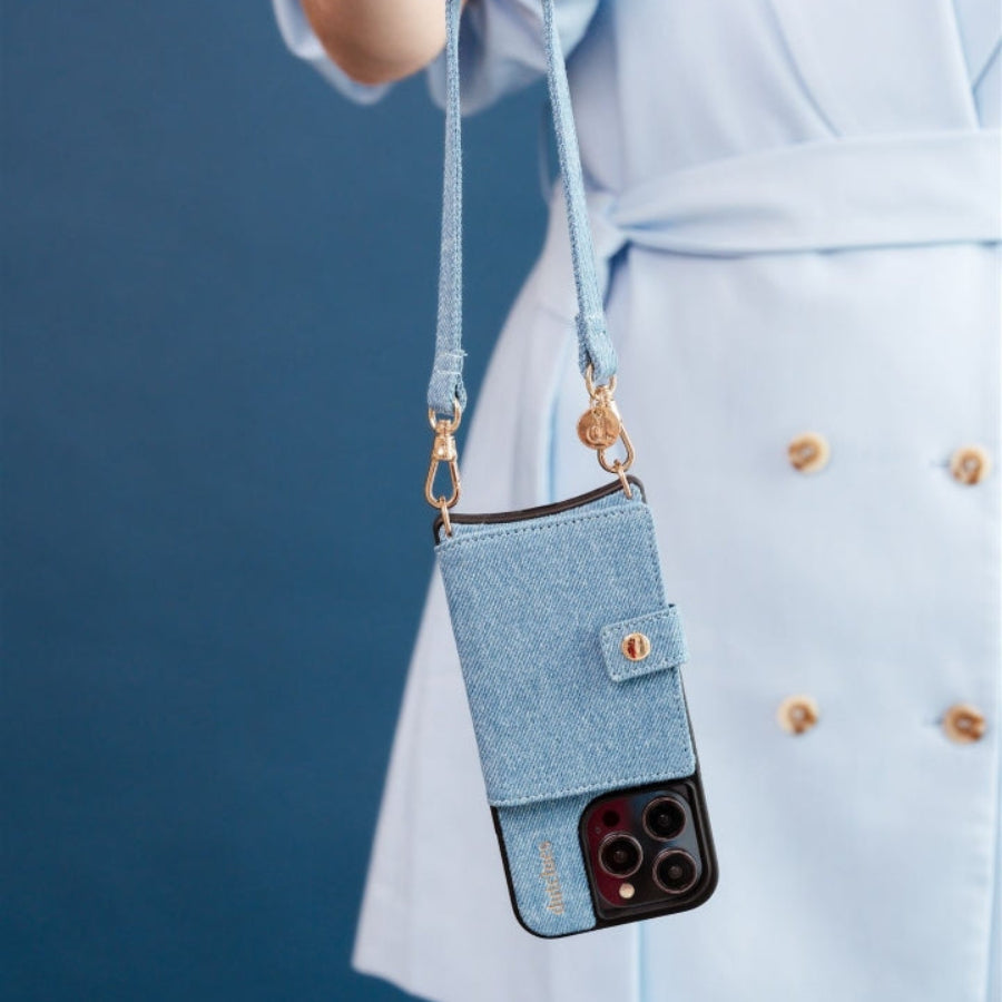 Klassisches Set | iPhone MagSafe | Denim