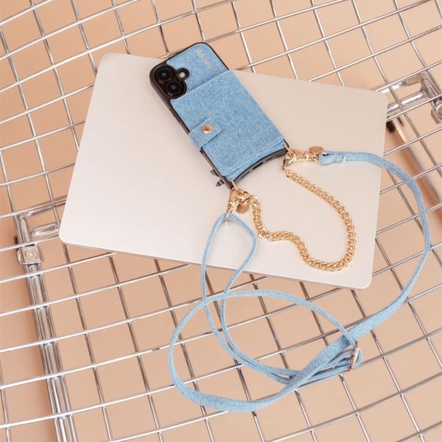 Klassisches Set | iPhone MagSafe | Denim