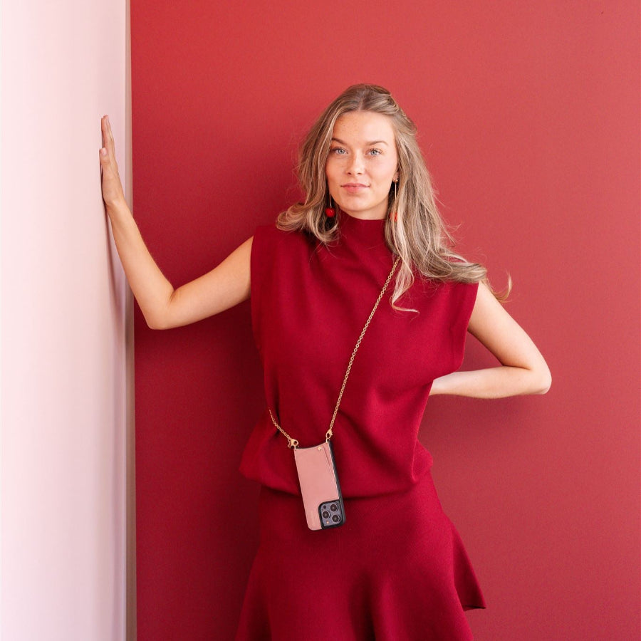 Spanish Kædesæt | iPhone | Gloss Pink