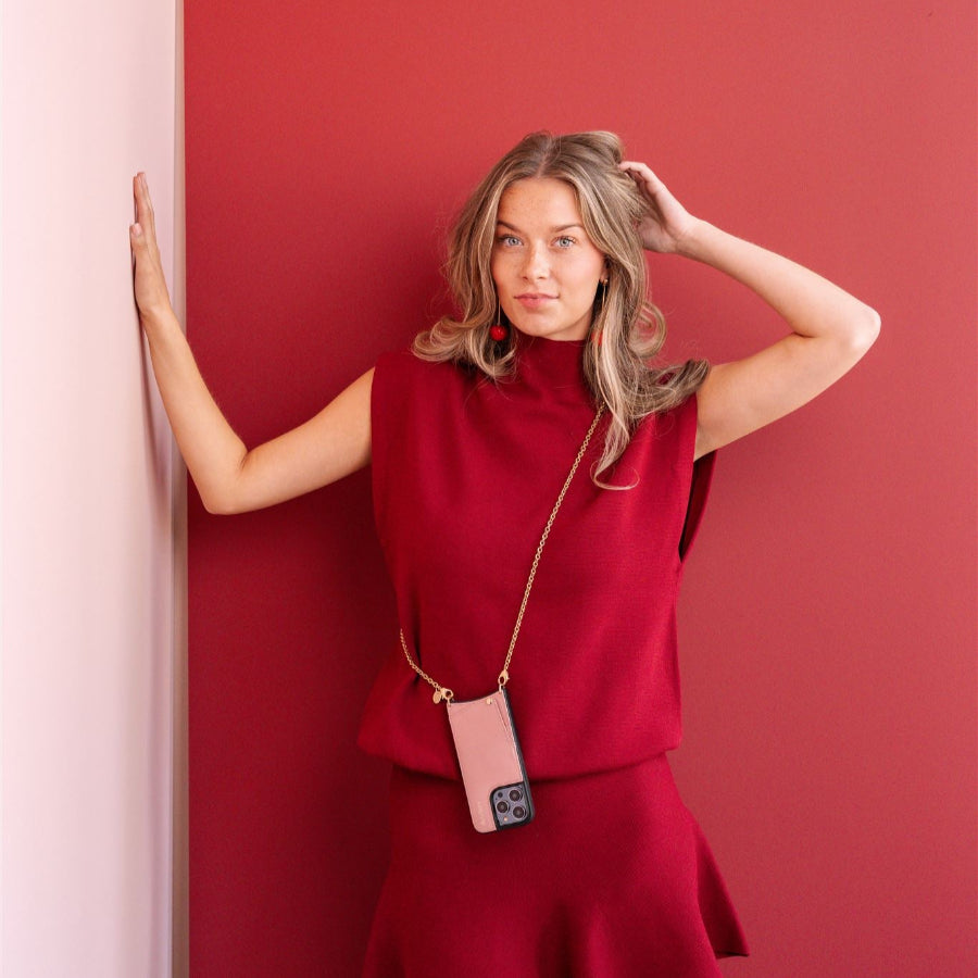 Spanish Kædesæt | iPhone | Gloss Pink