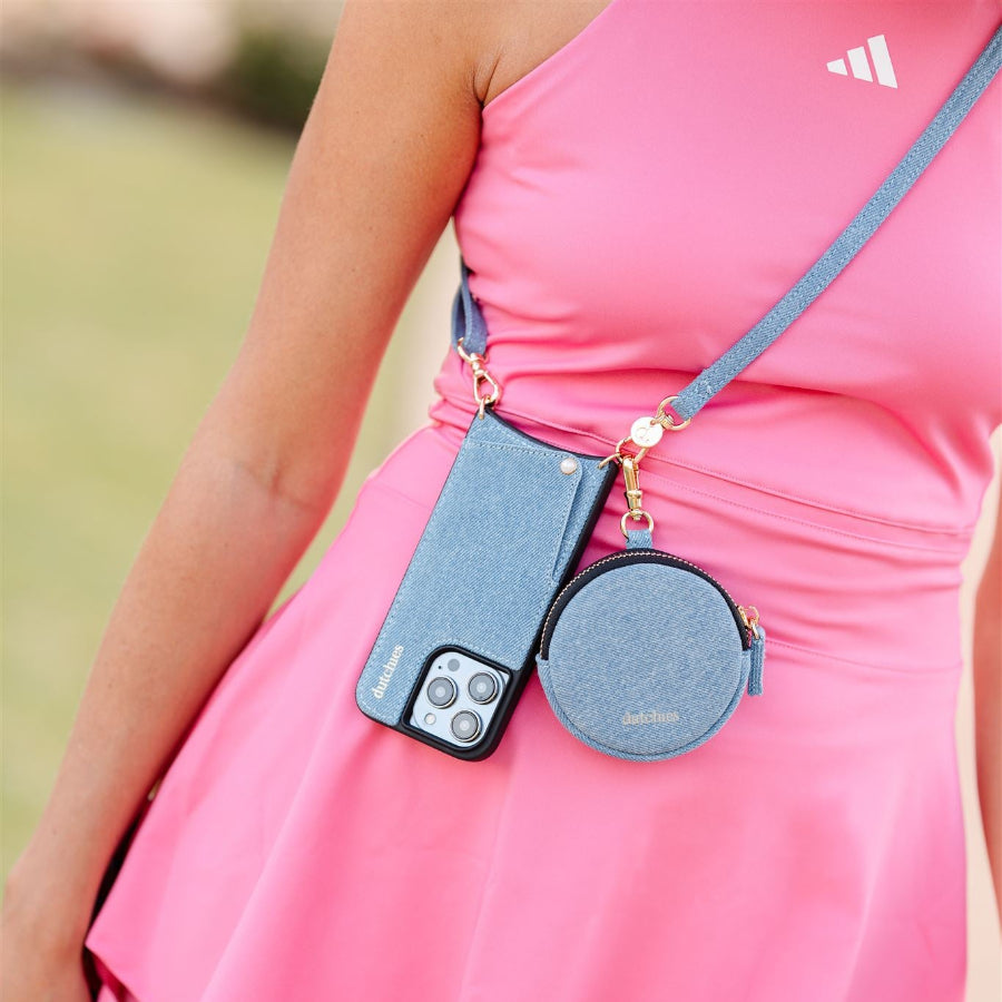 Mini Telefoontasje Emma | Denim