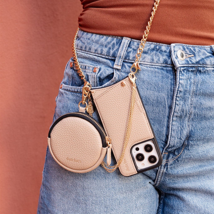 Mini borsa del telefono Emma | Beige