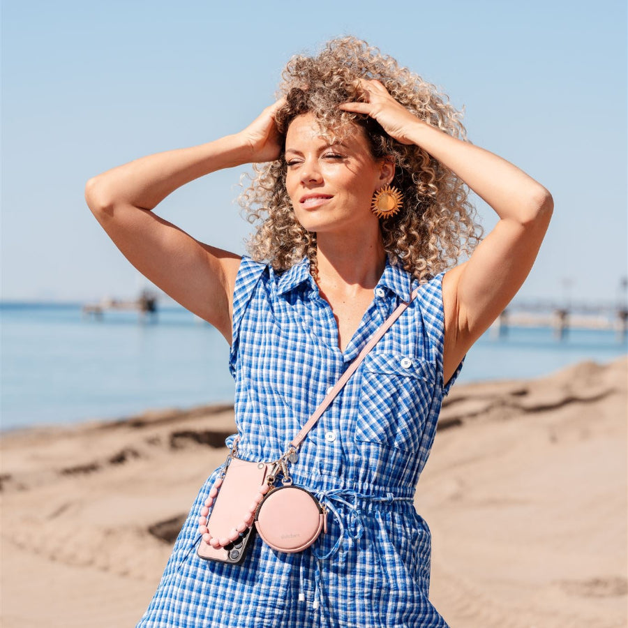 Mini Phone Bag Emma | Gloss Pink