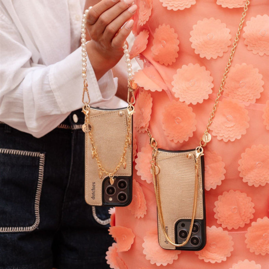 Dutch Bandolier | Telefoonkoord | Goud