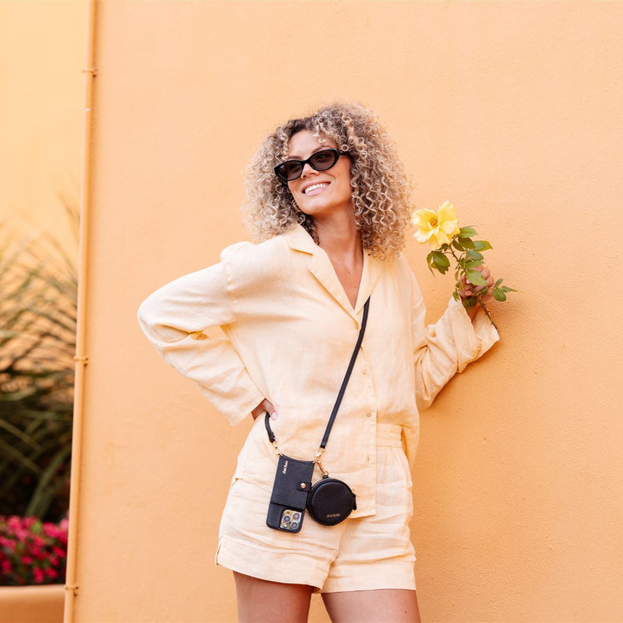 Telefonriemen | Slimline | Schwarz