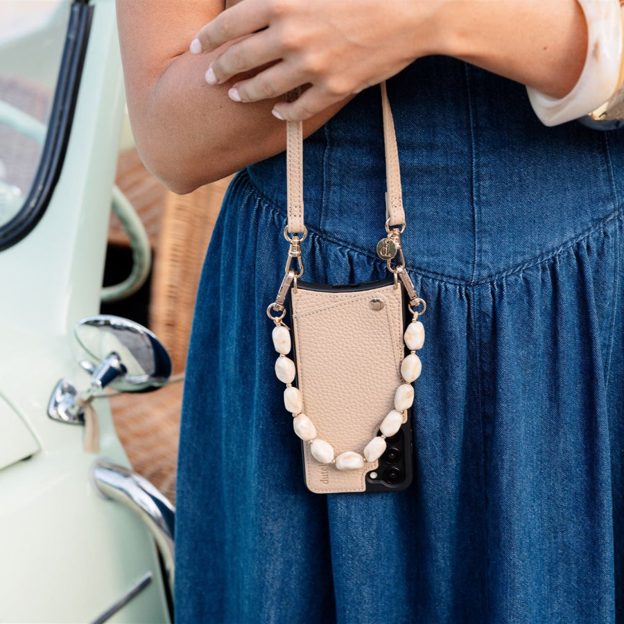 Phone Charm | Slimline | Beige