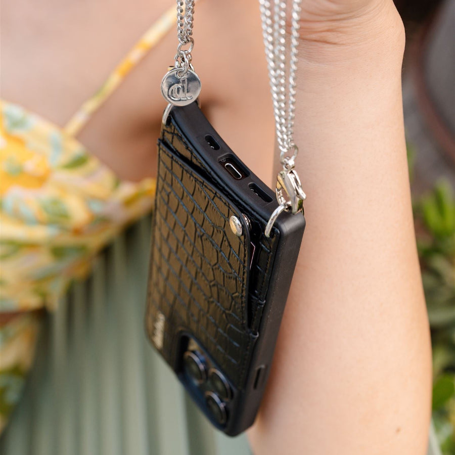 iPhone Case | Noir | Silver