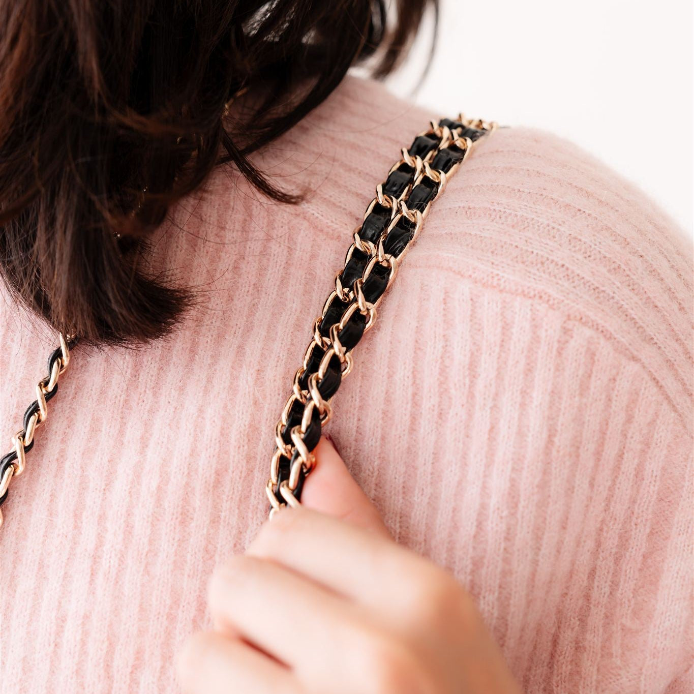 Phone Chain | Italian | Noir Gold