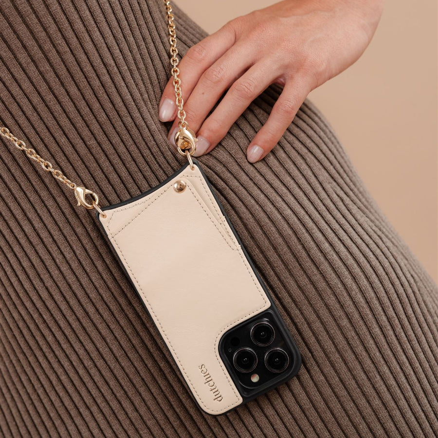 Spanisches Kettenset | iPhone | Vanille