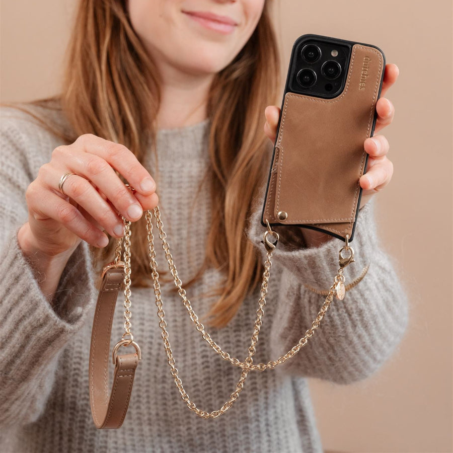 Spanisches Ketten-Set | iPhone | Mocha