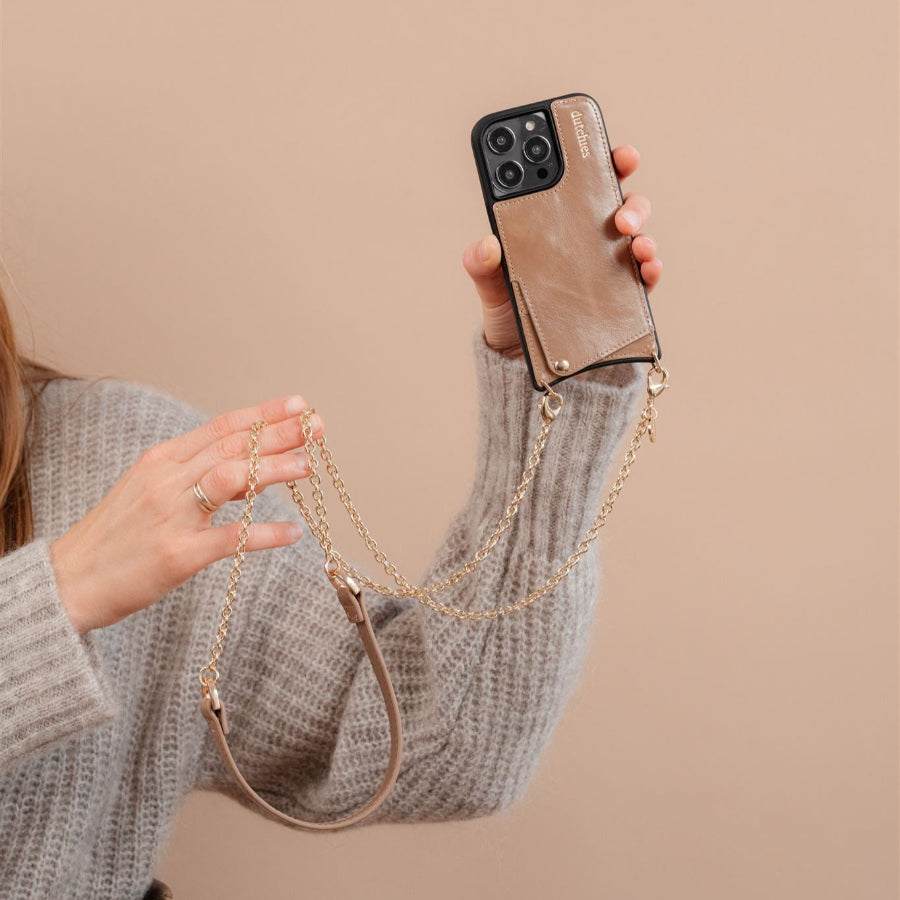 Spanisches Ketten-Set | iPhone | Mocha