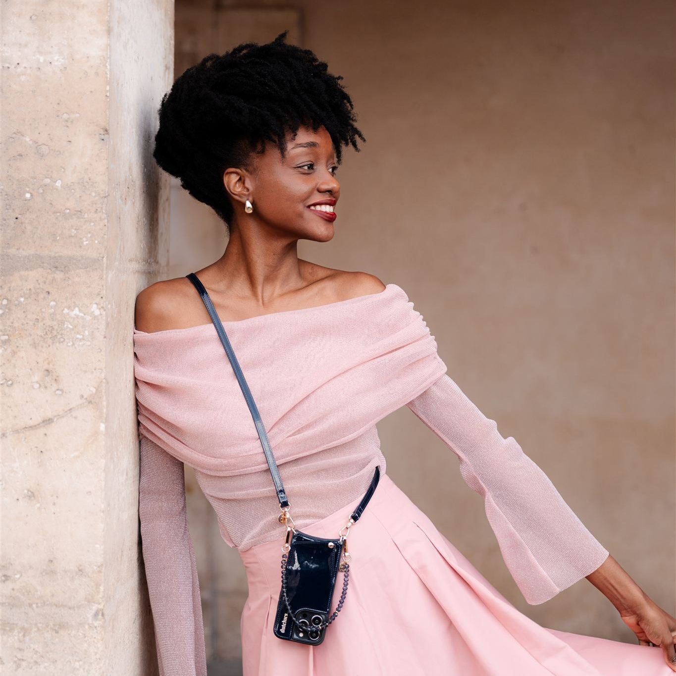 Phone strap | Slimline | Gloss Navy