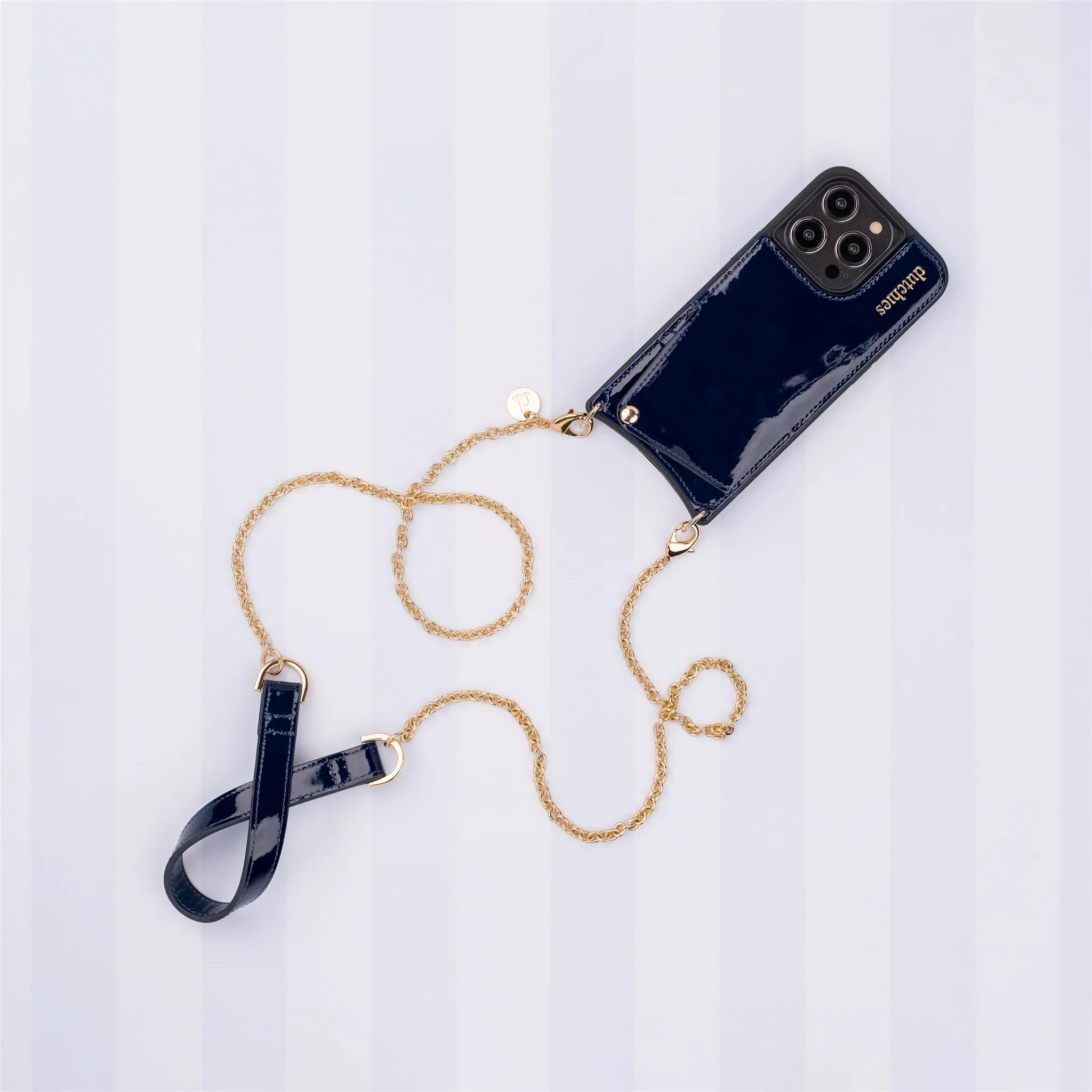 Spanish chain set | iPhone | Navy