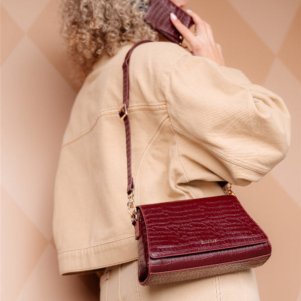 Sophie Umhängetasche | Burgundy