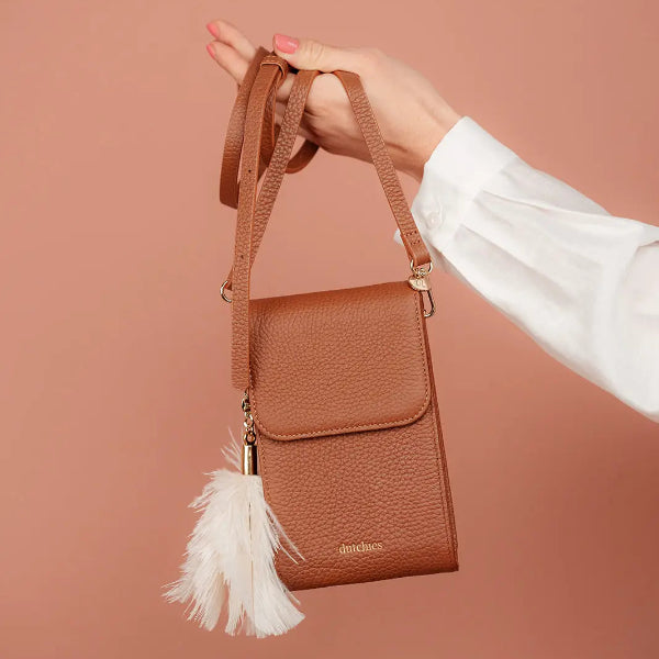 Sac de téléphone Juliet | Marron
