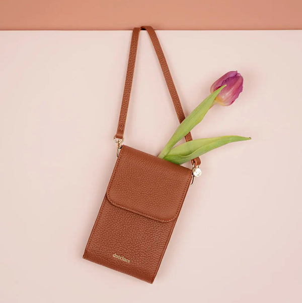 Sac de téléphone Juliet | Marron