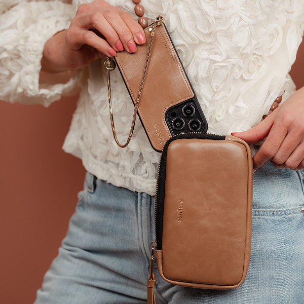 Sac de téléphone Rose | Mocha