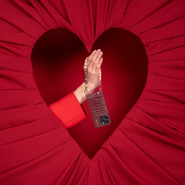 Zawieszka do telefonu | Koralikowa | Amora