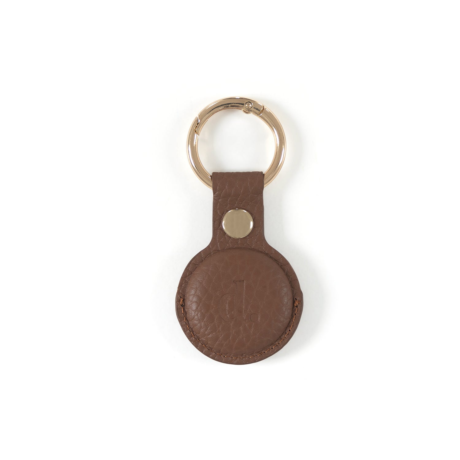 Full leather AirTag holder | Brown | Dutchies