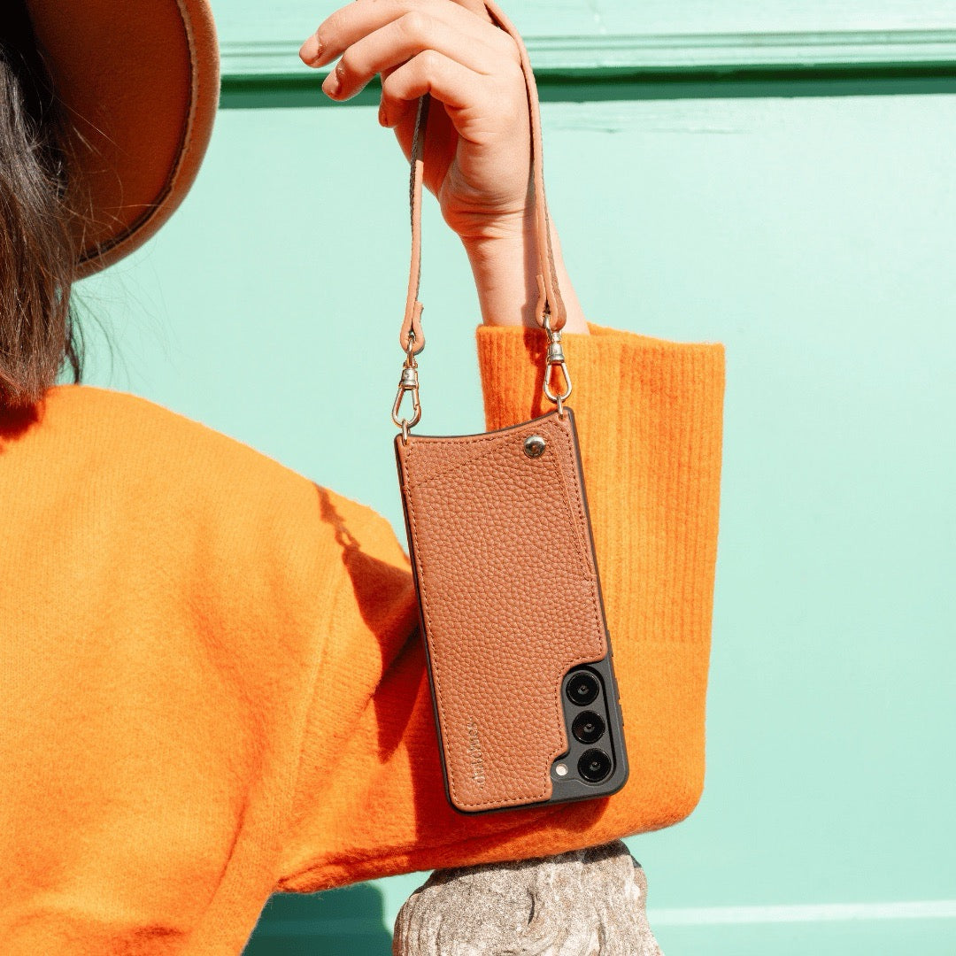 Phone Charm | Slimline | Brown