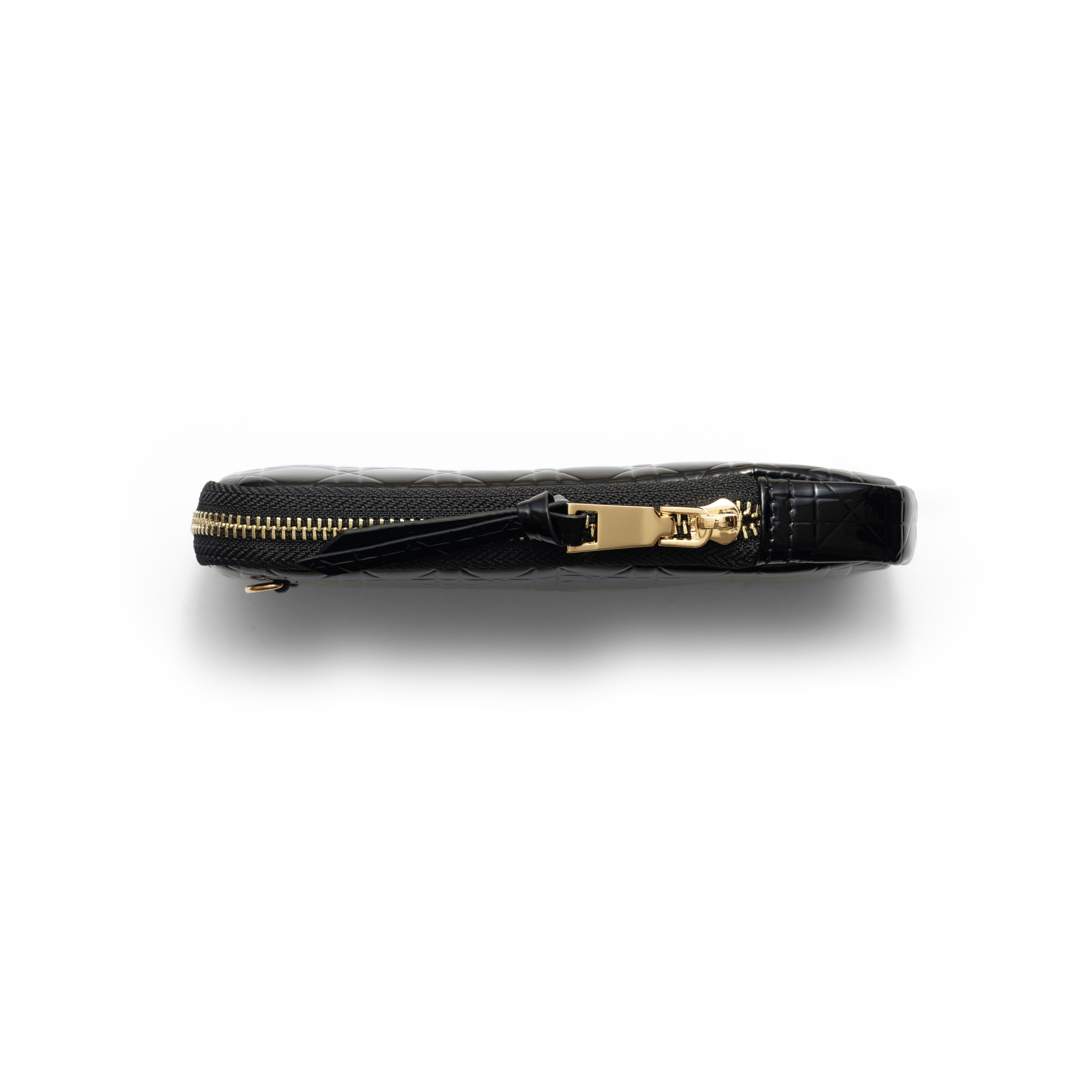 Phone Bag Rose | Gloss Black
