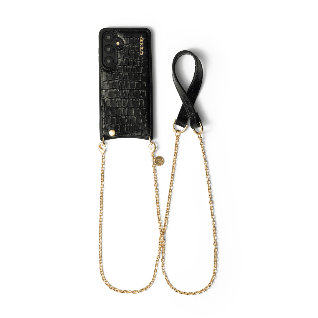 Spanish Chain Set | Samsung | Noir | Goud