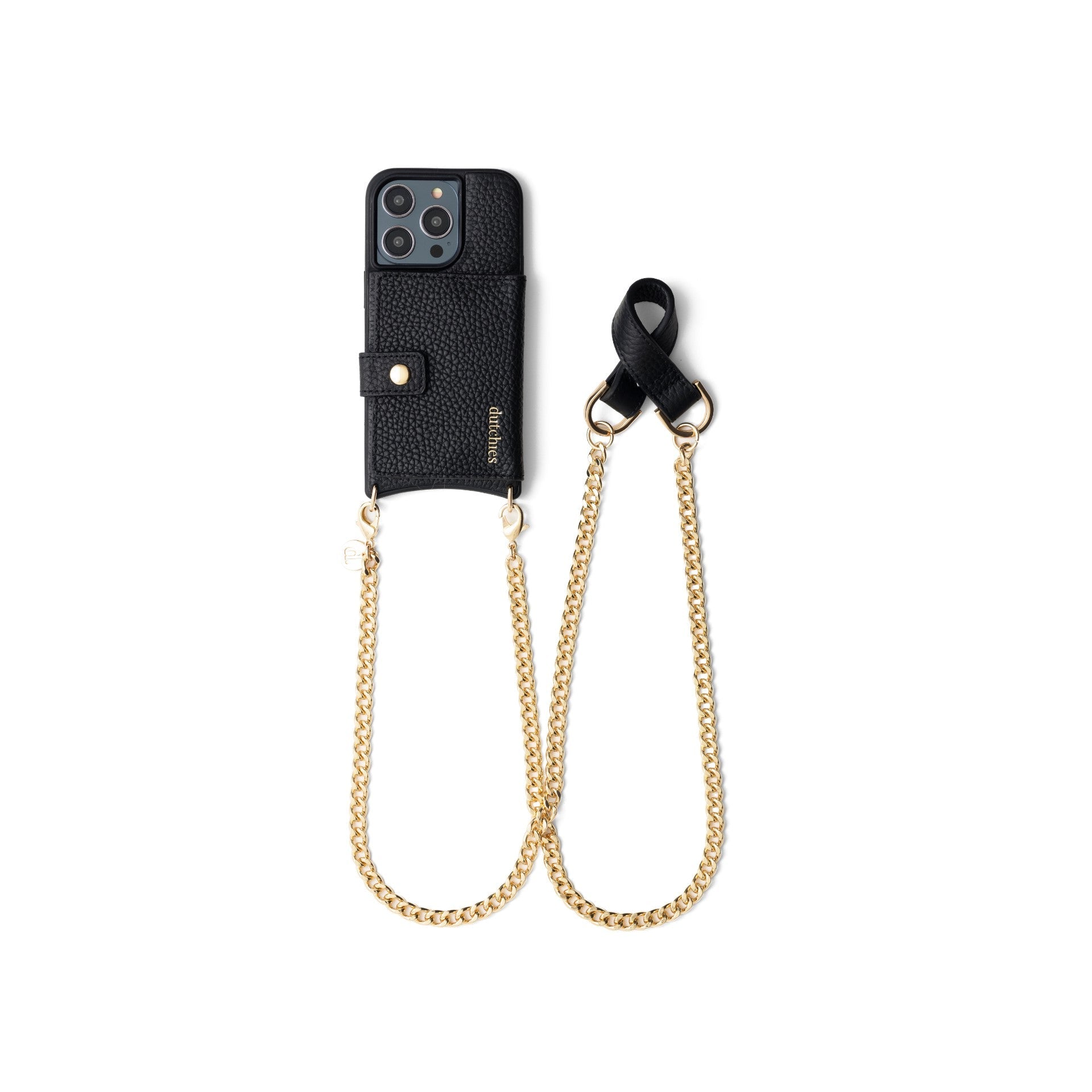 French Chain Set | iPhone MagSafe | Schwarz