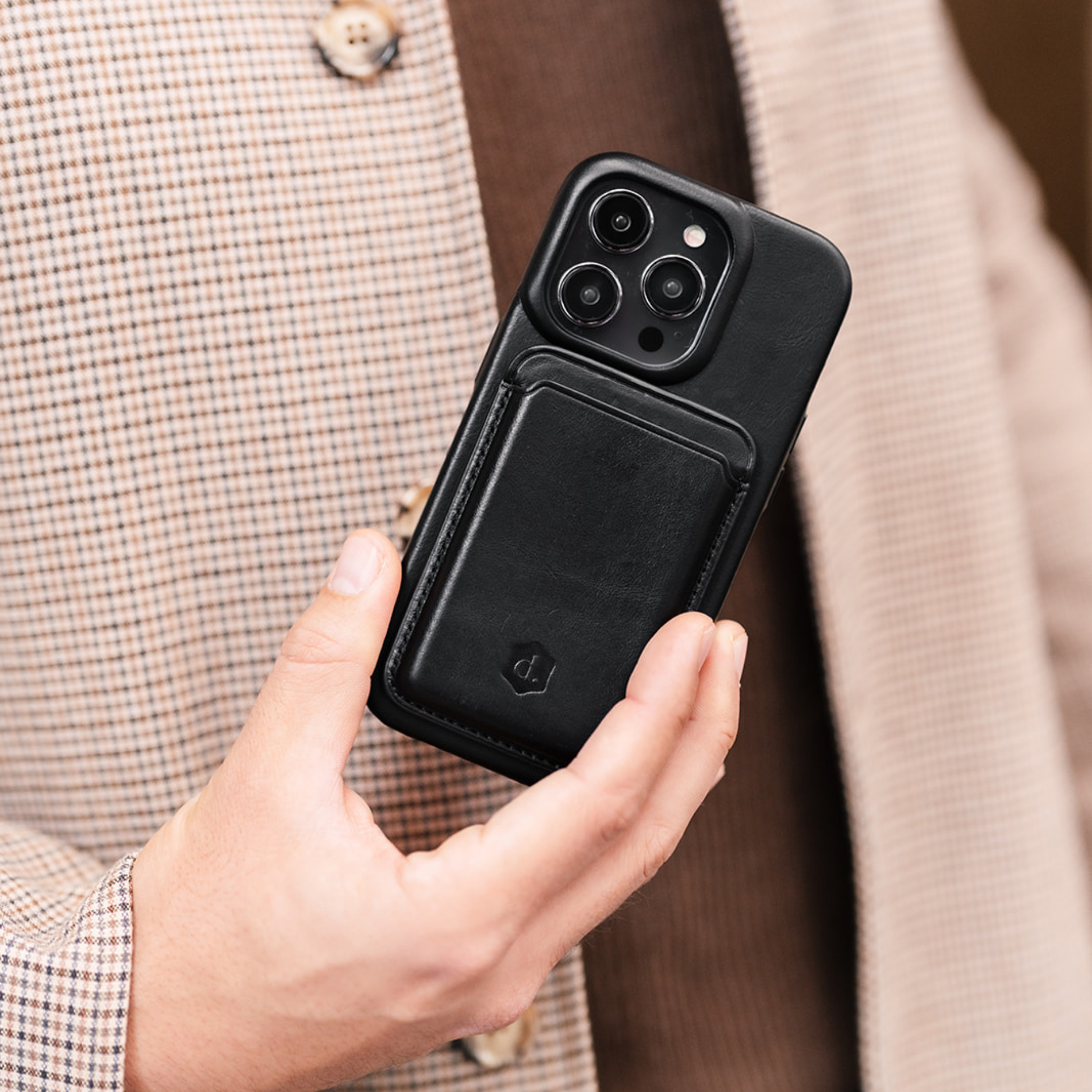 Magsafe Wallet | Men | Black | Dutchies