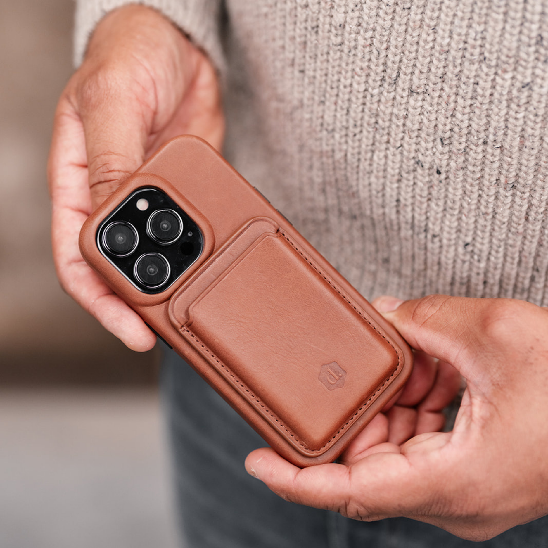 Magsafe Wallet | Men | Brown | Dutchies