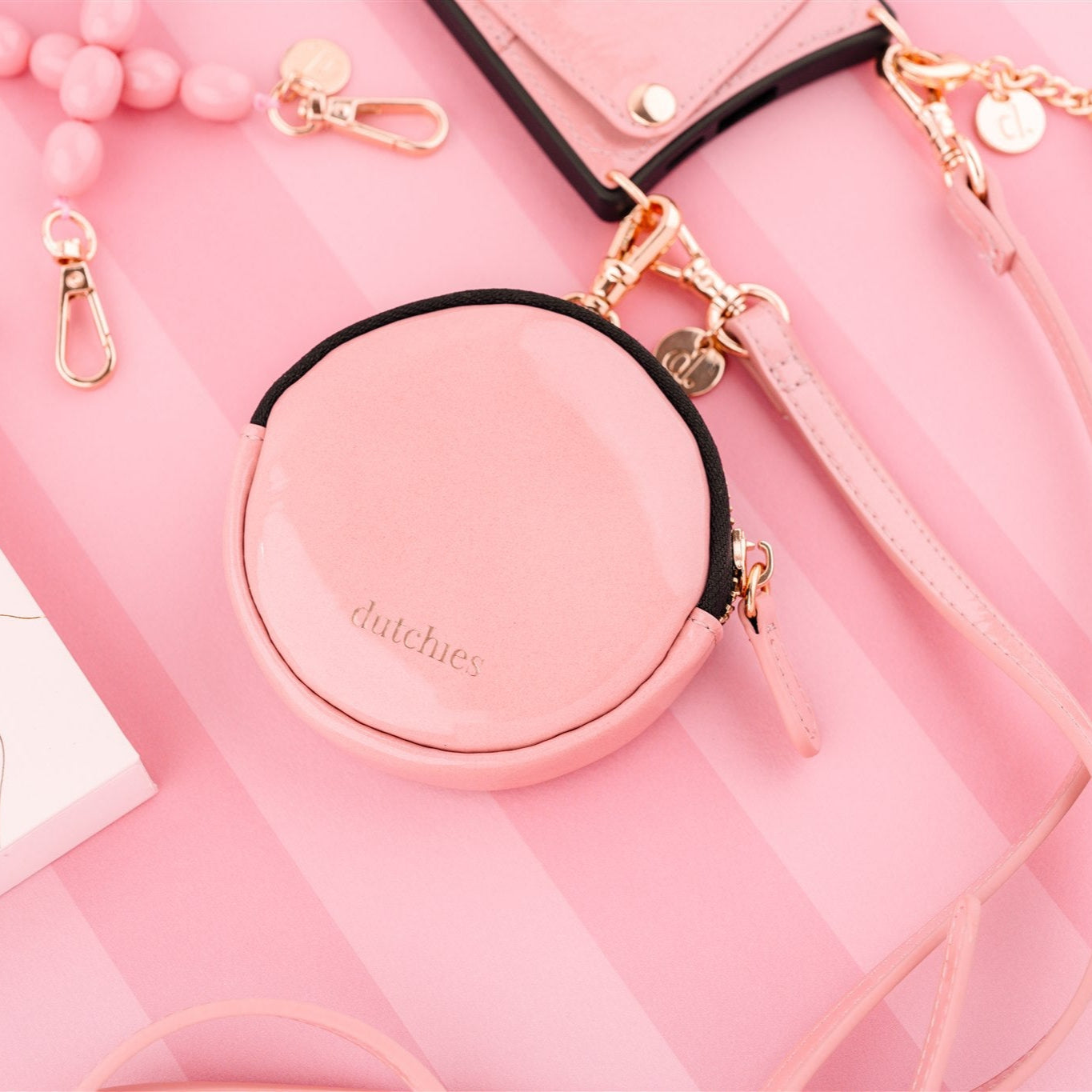 Luxury Set | iPhone | Gloss Pink