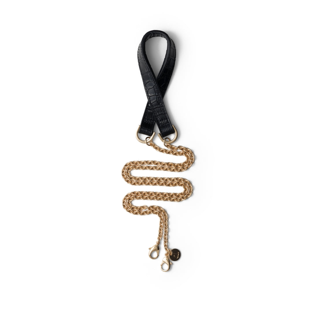 Telefoonketting | Spanish | Noir | Goud