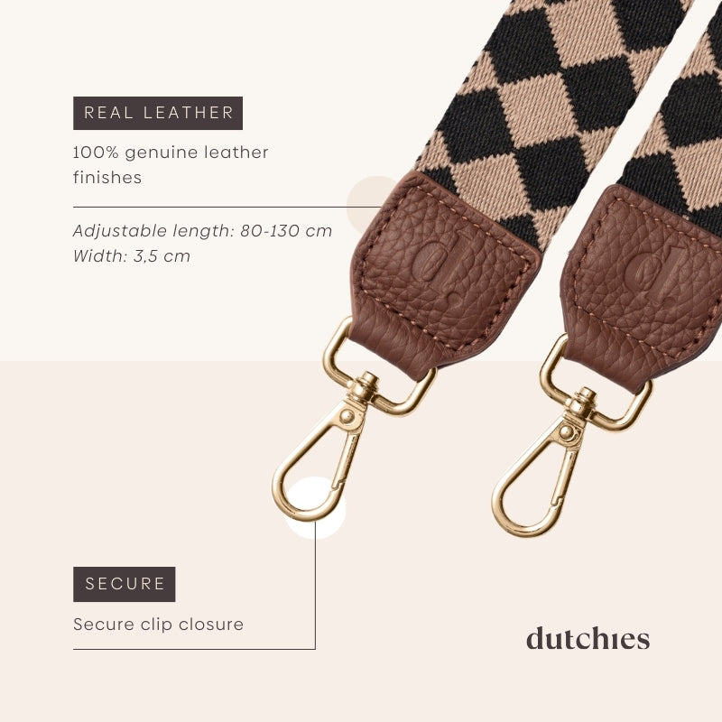 Crisscross Caramel Strap | Brown
