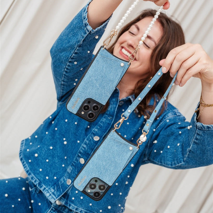 Charm Set | iPhone | Denim
