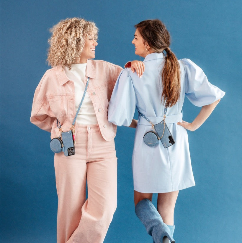 Mini Telefoontasje Emma | Denim