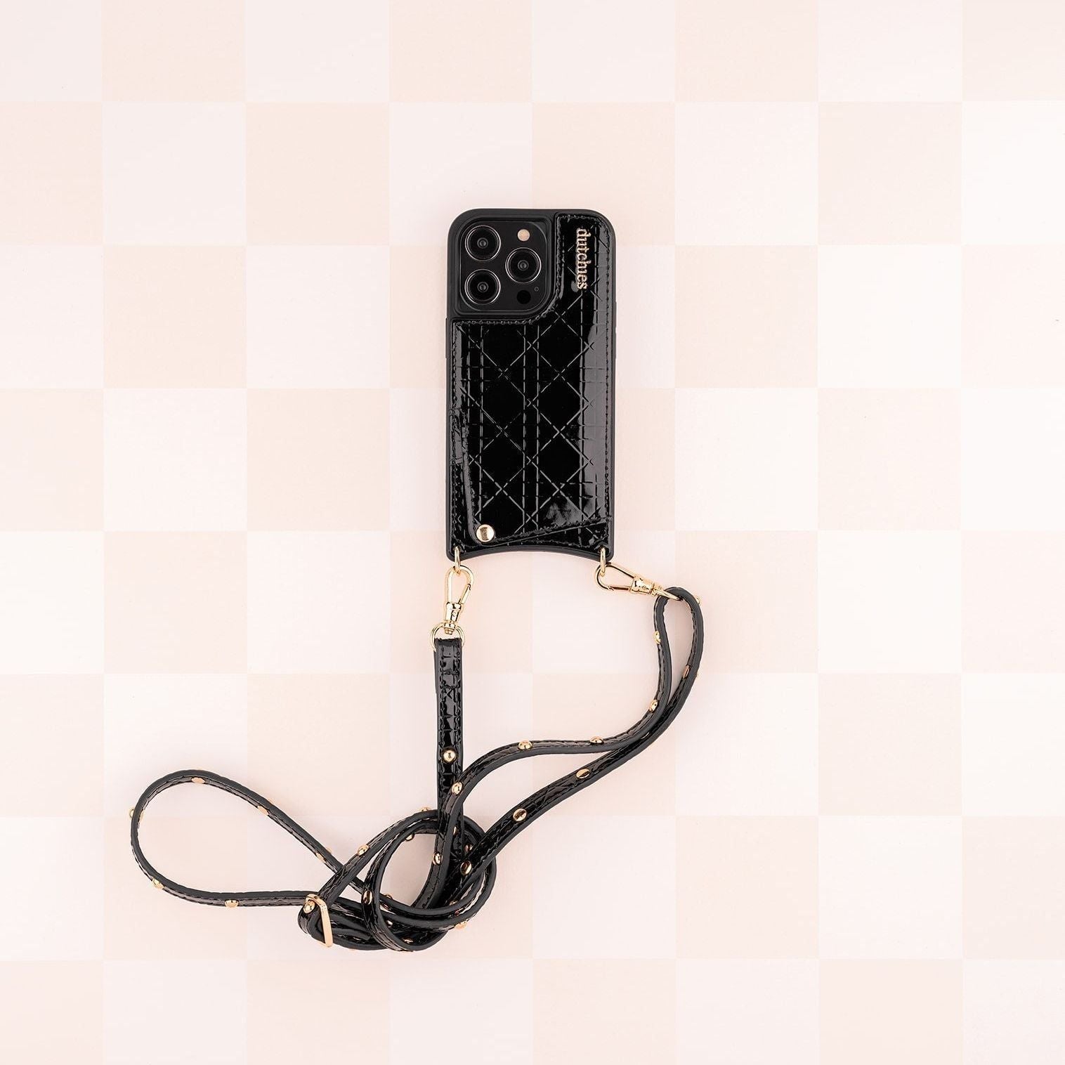 Slimline | Strap Studs | Gloss Zwart