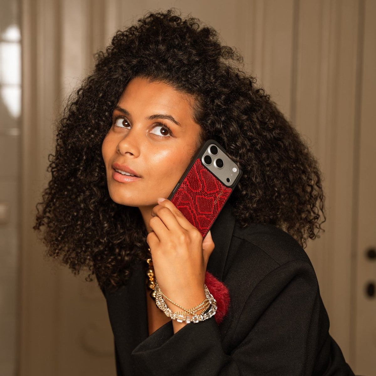 iPhone Case | Snake Red
